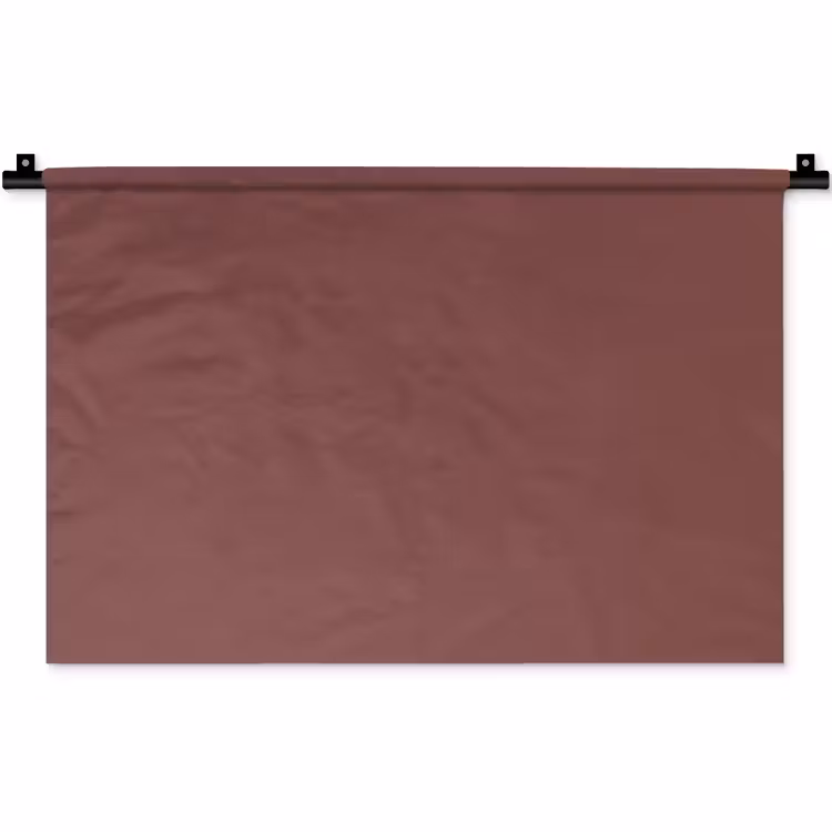 Muted - Raisin - Rood Wandkleed katoen klein 269 -zz3d