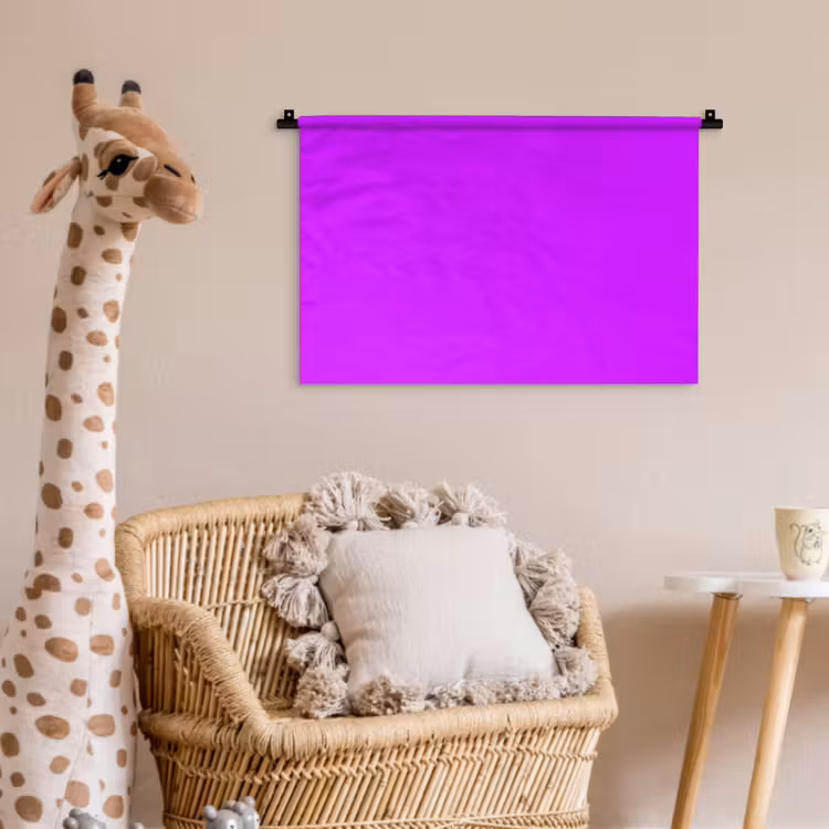 Neon - Orchid - Paars Wandkleed katoen klein 269 -wsfeer5_kind