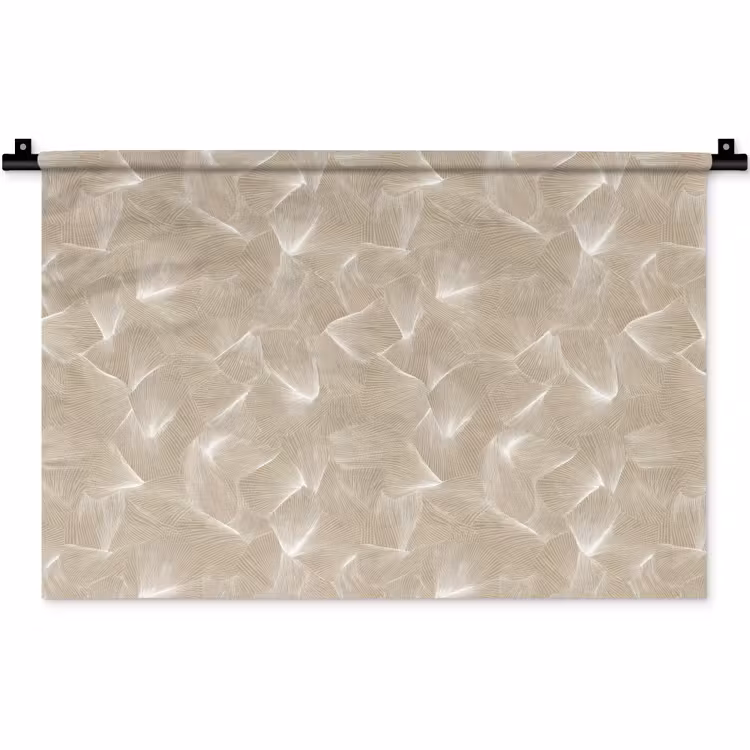 Organisch - Textuur - Beige Wandkleed katoen klein 269 -zz3d