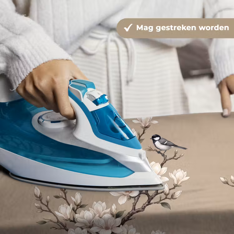 Oosters - Vogels - Beige Wandkleed katoen klein -sfeer9