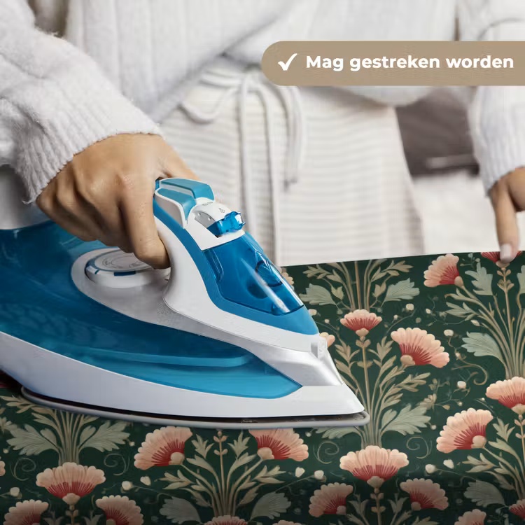 Patroon - Botanisch - Kleurrijk Wandkleed katoen klein 269 -sfeer9