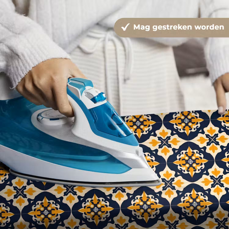 Patroon - Siertegel - Kleurrijk Wandkleed katoen klein 269 -sfeer9