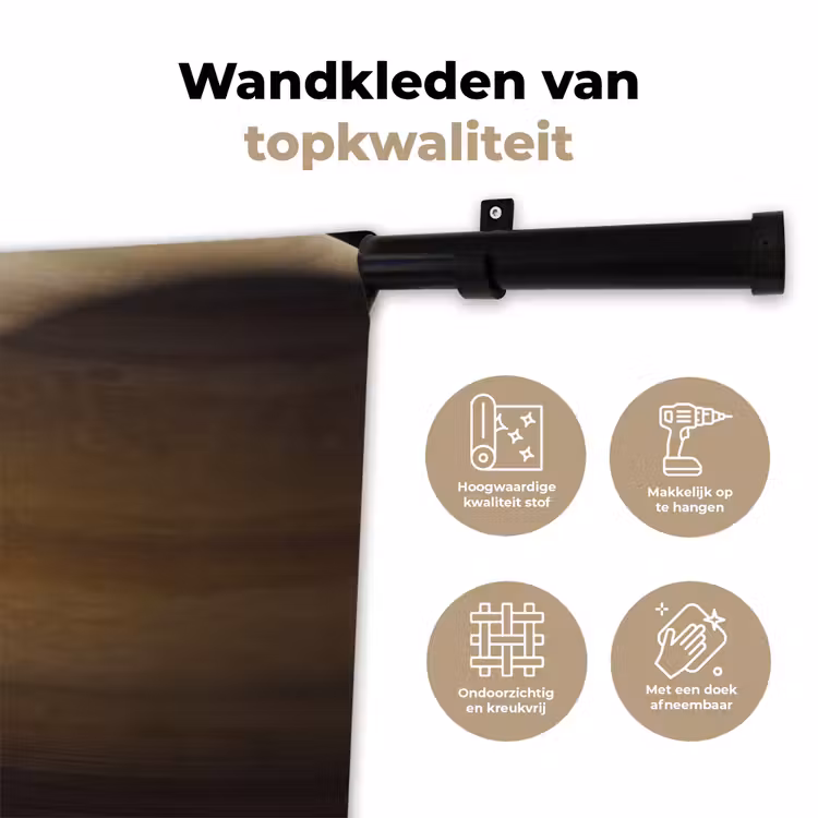 Wall Hanging - Planet - Rings - Space - Planeet - Ringen - Ruimte Wandkleed katoen klein