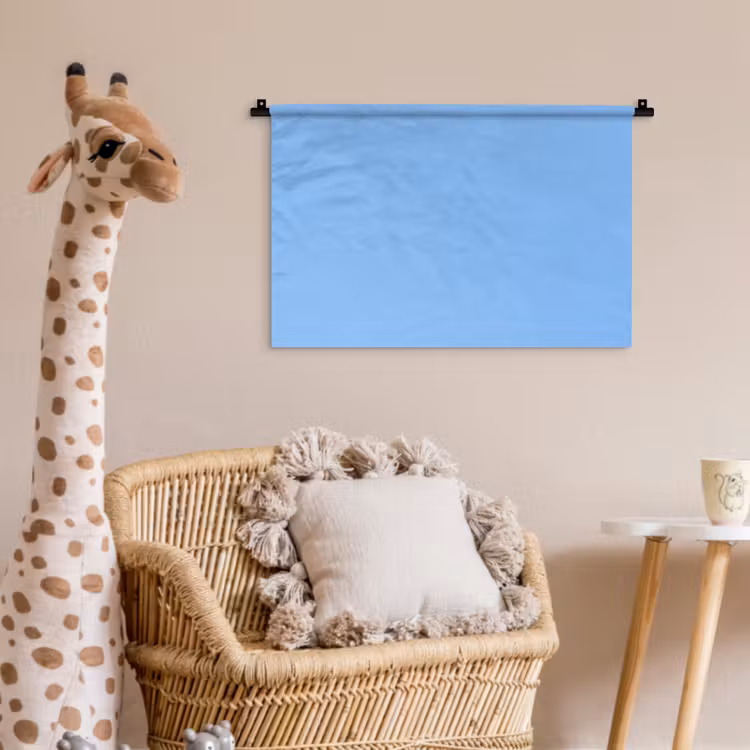 Sky - Glow - Blauw Wandkleed katoen klein 269 -wsfeer5_kind