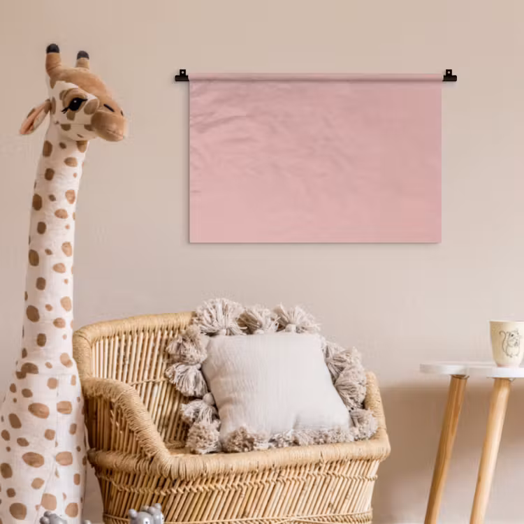 Soft - Blush - Roze Wandkleed katoen klein 269 -wsfeer5_kind