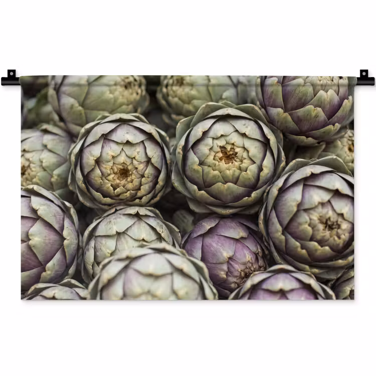 Wall Hanging - Vegetables - Fresh - Food - Groenten - Vers - Eten Wandkleed katoen klein