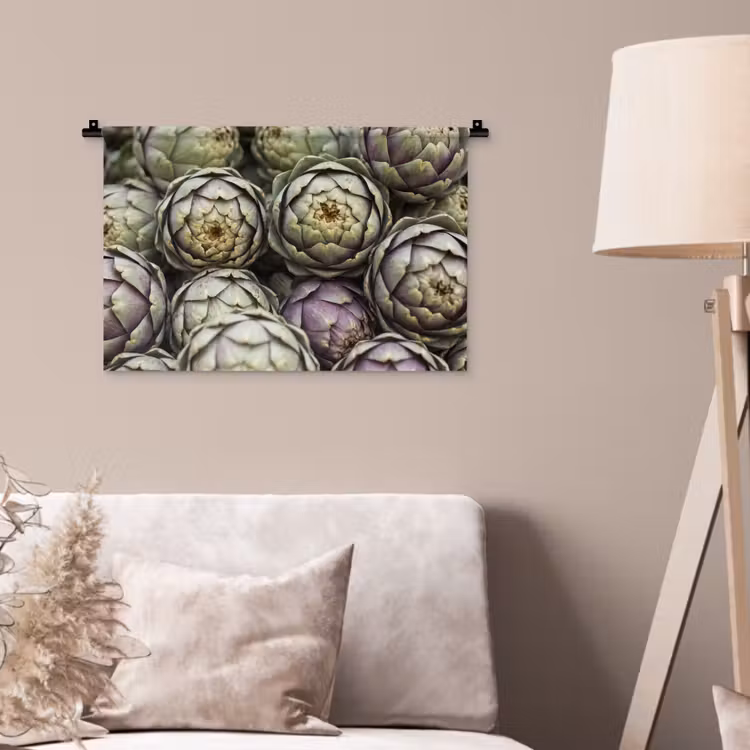 Wall Hanging - Vegetables - Fresh - Food - Groenten - Vers - Eten Wandkleed katoen klein