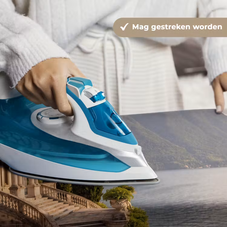 Wall Hanging - Villa - Water - Stairs - Villa - water -trappen Wandkleed katoen klein