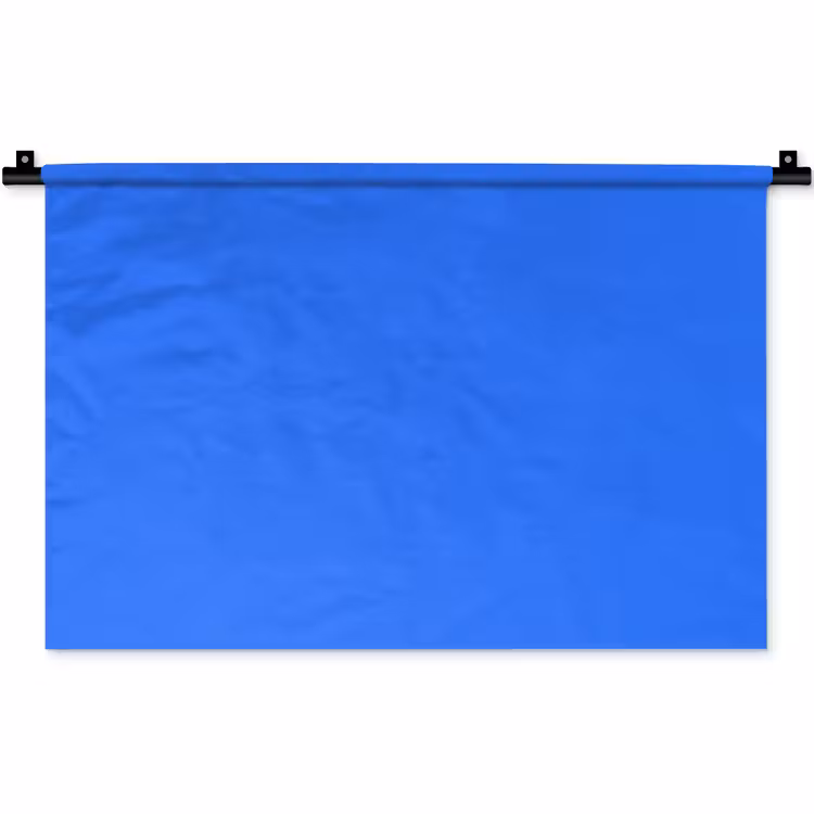 Vivid - Cobalt - Blauw Wandkleed katoen klein 269 -zz3d