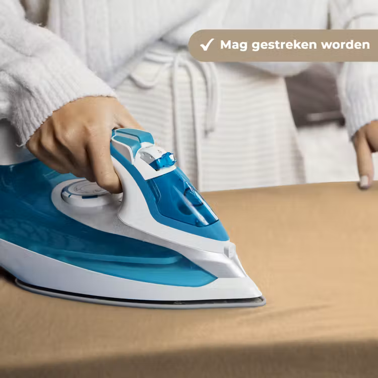 Warm - Sand - Nude Wandkleed katoen klein 269 -sfeer9