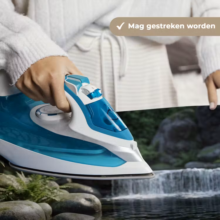 Beek - Waterval - Natuur - Groen Wandkleed katoen klein -sfeer9