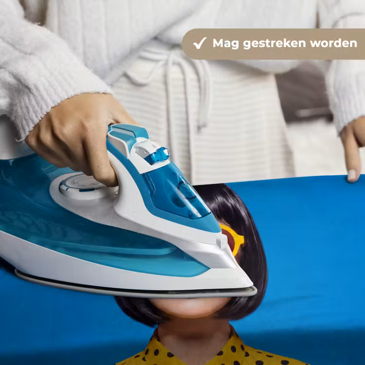 Vrouw - Zonnebril - Pop Art - Portret - Geel Wandkleed katoen klein -sfeer9