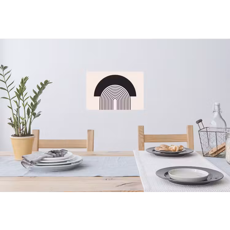 Wall Sticker - Abstract - Arch - Modern - Abstract - Boog - Modern Muursticker klein