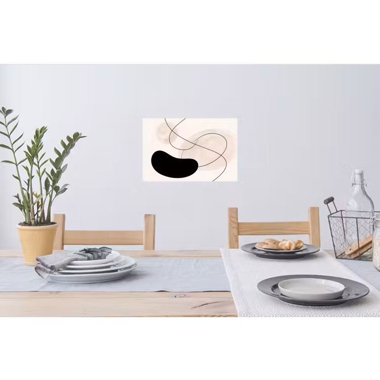 Wall Sticker - Abstract - Forms - Art - Abstract - Vormen - Kunst Muursticker klein