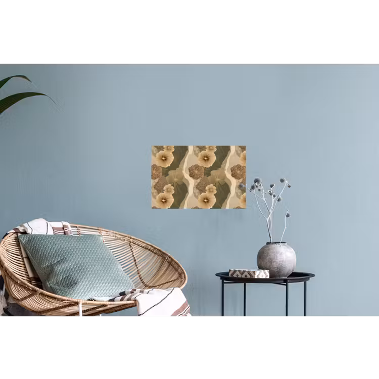 Abstract - Modern - Groen Muursticker klein 286 -plant