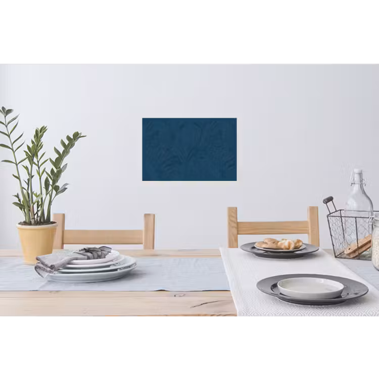 Abstract - Patroon - Donkerblauw - Elegant Muursticker klein 286 -eettafel