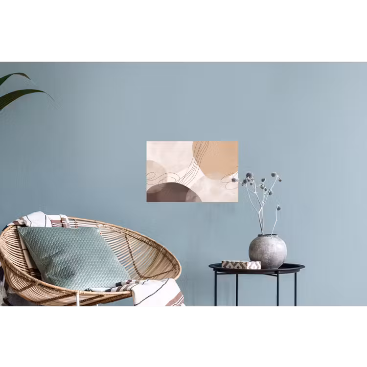 Wall Sticker - Abstraction - Beige - Modern - Abstractie - Beige - Modern Muursticker klein
