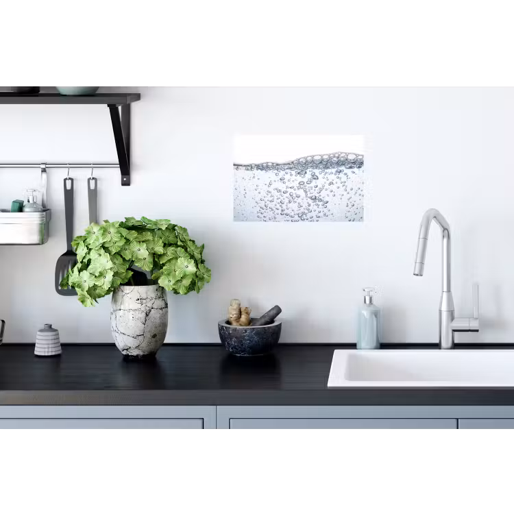Luchtbellen - Water - Dynamisch Muursticker klein -keuken