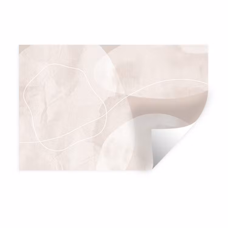 Wall Sticker - Art - Lines - Modern - Kunst - Lijnen - Modern Muursticker klein