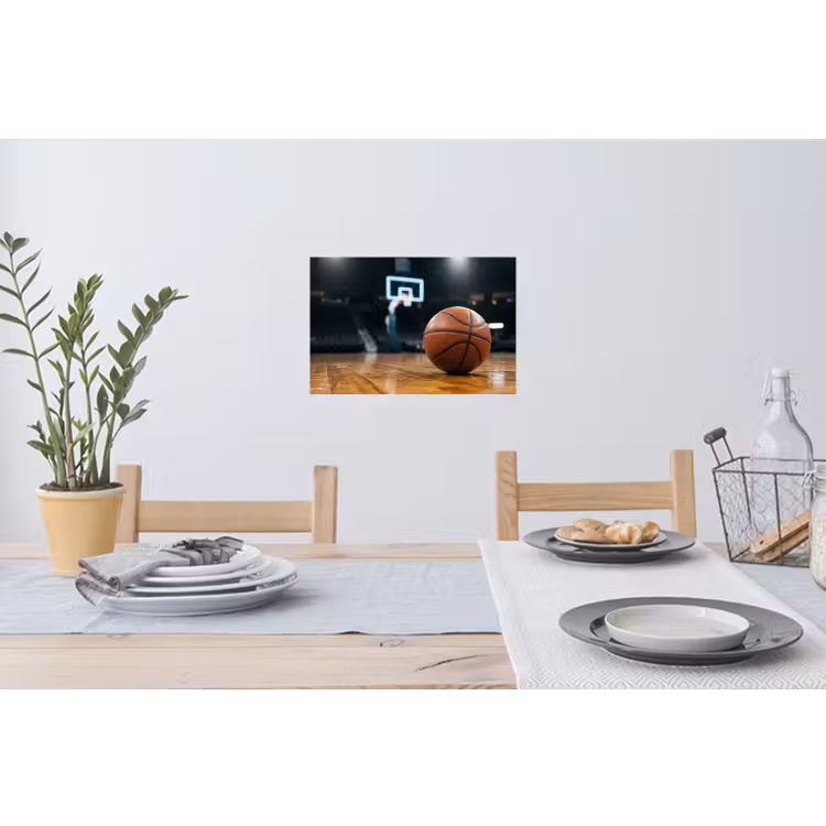 Basketbal - Arena - Sport Muursticker klein -eettafel