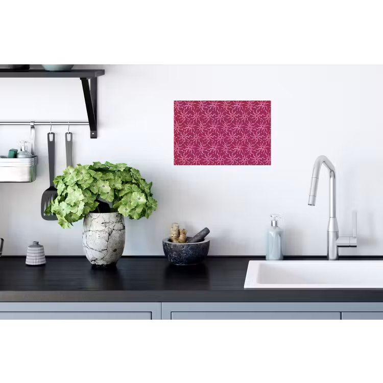 Bohemian - Zon - Magenta Muursticker klein 286 -keuken