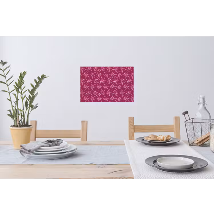 Bohemian - Zon - Magenta Muursticker klein 286 -eettafel