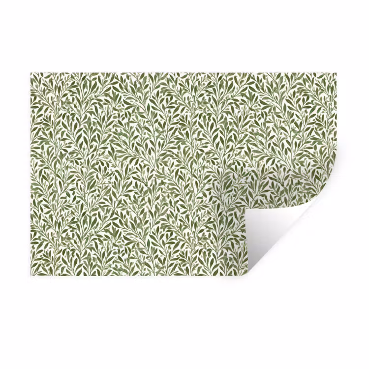 Botanisch - Takken - Groen Muursticker klein 286 -3d
