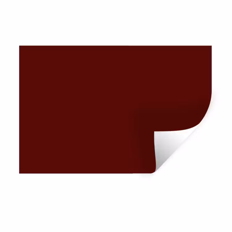 Burnt - Mahogany - Rood Muursticker klein 286 -3d