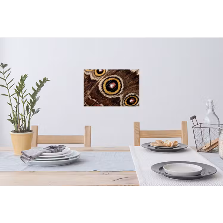 Vlinder - Vleugel - Abstract Muursticker klein -eettafel