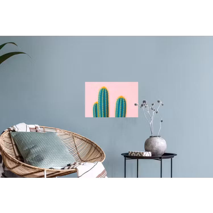 Cactussen - Modern - Pastel Muursticker klein -plant
