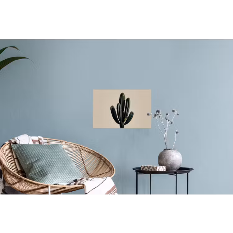 Cactus - Subtiel - Groen Muursticker klein -plant