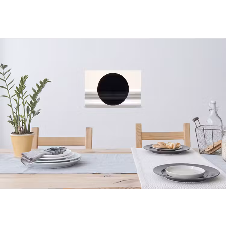 Wall Sticker - Circle - Lines - Abstract - Cirkel - Lijnen - Abstract Muursticker klein