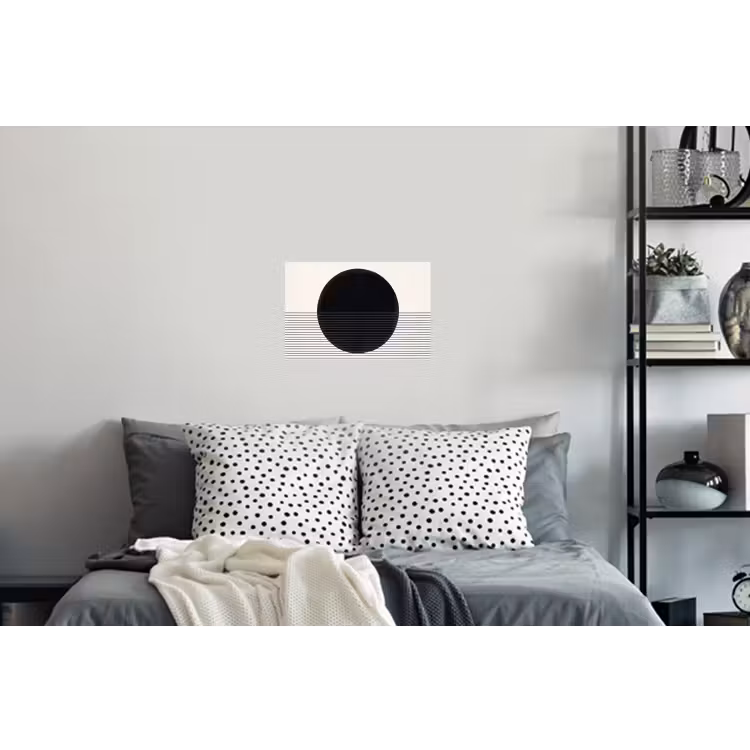 Wall Sticker - Circle - Lines - Abstract - Cirkel - Lijnen - Abstract Muursticker klein