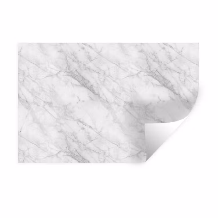 Klassiek - Marmer - Grijs Muursticker klein 286 -3d