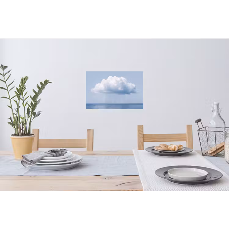 Wall Sticker - Cloud - Rain - Nature - Wolk - Regen - Natuur Muursticker klein