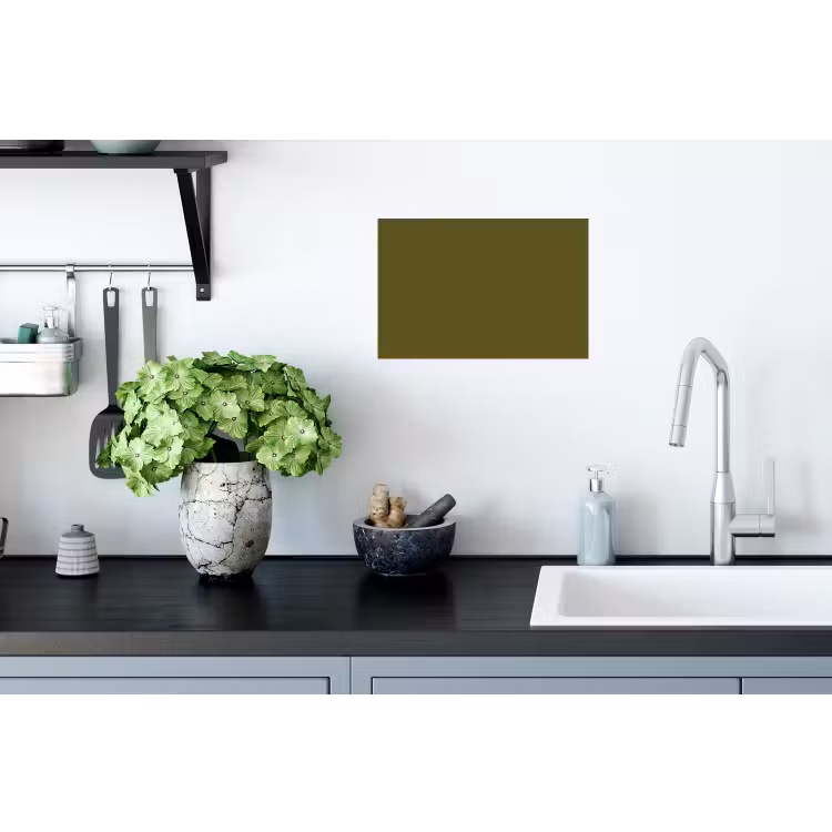 Dark - Olive - Groen Muursticker klein 286 -keuken