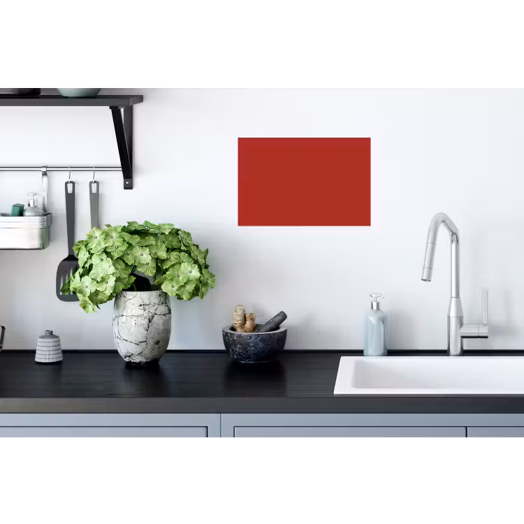 Deep - Crimson - Rood Muursticker klein 286 -keuken
