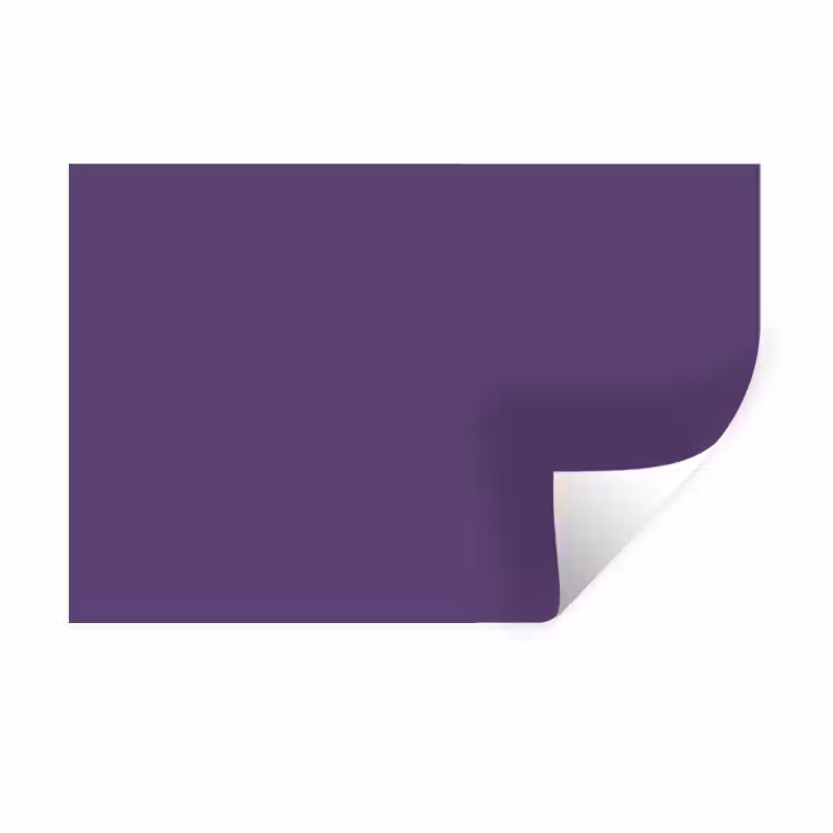 Deep - Plum - Paars Muursticker klein 286 -3d