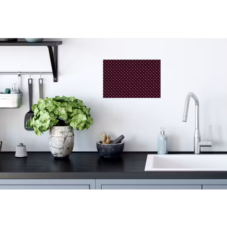 Stippen - Modern - Paars Muursticker klein 286 -keuken