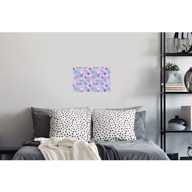 Dromerig - Zeemeermin - Pastel Muursticker klein 286 -slaapkamer