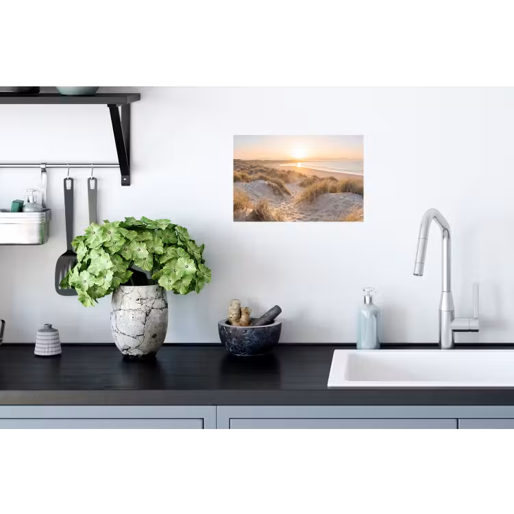 Duinen - Strand - Zee Muursticker klein -keuken