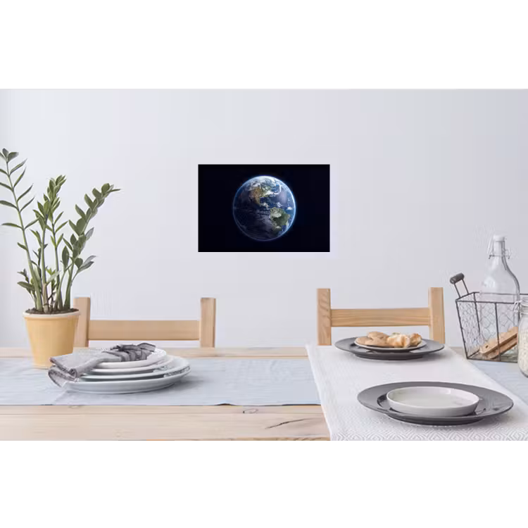 Wall Sticker - Earth - Space - Cosmos - Aarde - Ruimte - Kosmos Muursticker klein