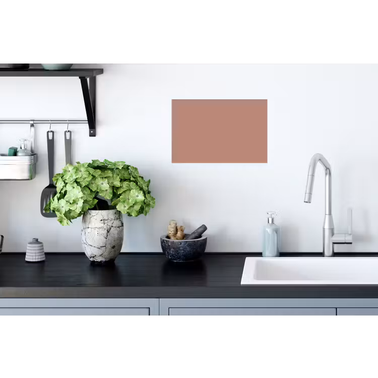 Earthy - Blusher - Roze Muursticker klein 286 -keuken