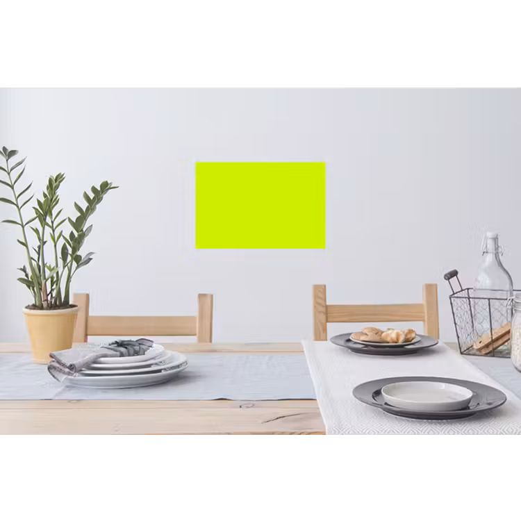 Electric - Lemon - Geel Muursticker klein 286 -eettafel