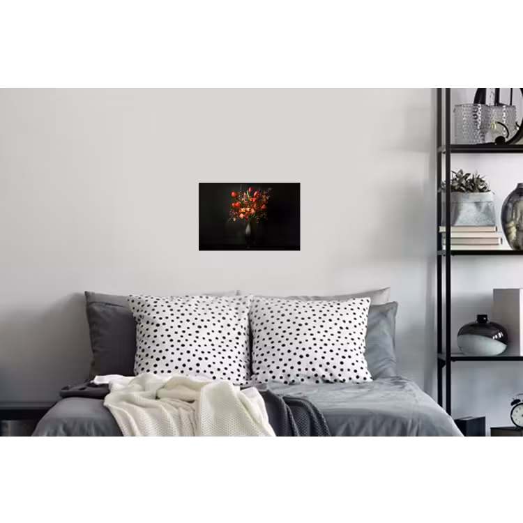 Bloemen - Takken - Boeket Muursticker klein -slaapkamer