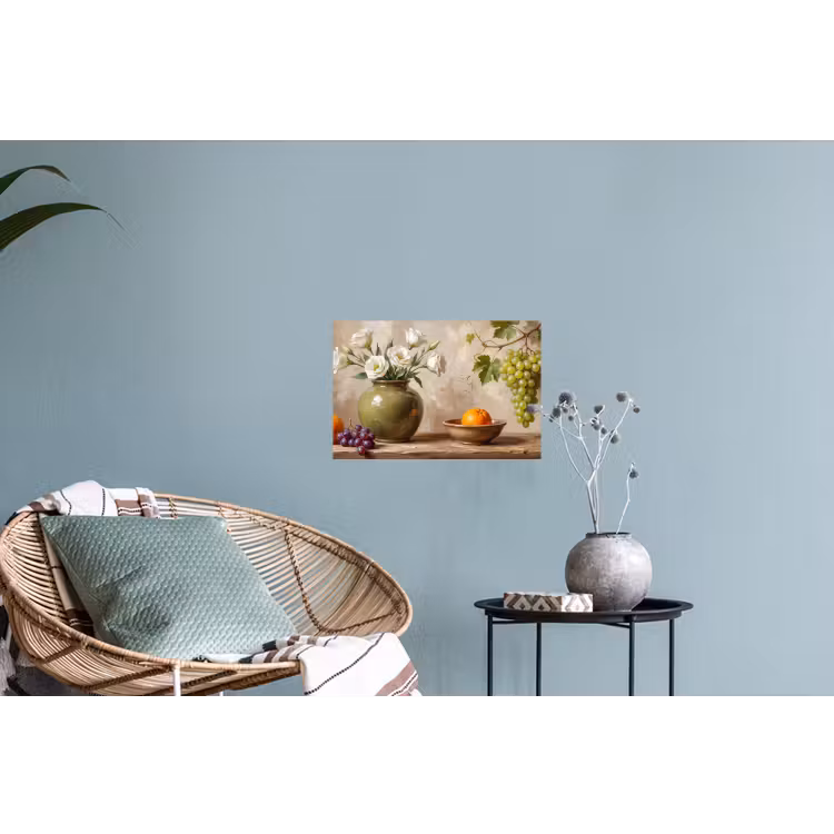 Wall Sticker - Flowers - Fruit - Still Life - Bloemen - Fruit - Stilleven Muursticker klein