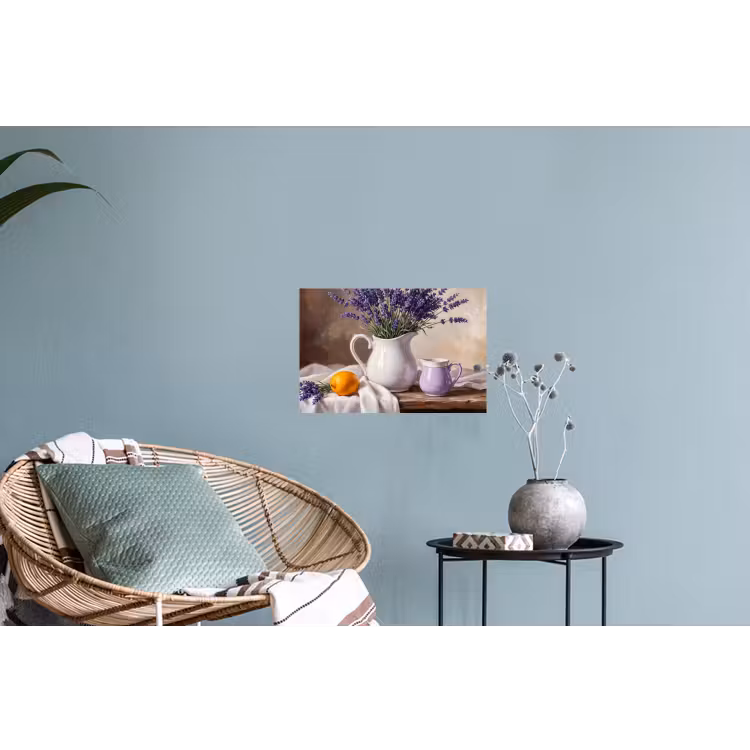 Wall Sticker - Flowers - Still Life - Purple - Bloemen - Stilleven - Paars Muursticker klein