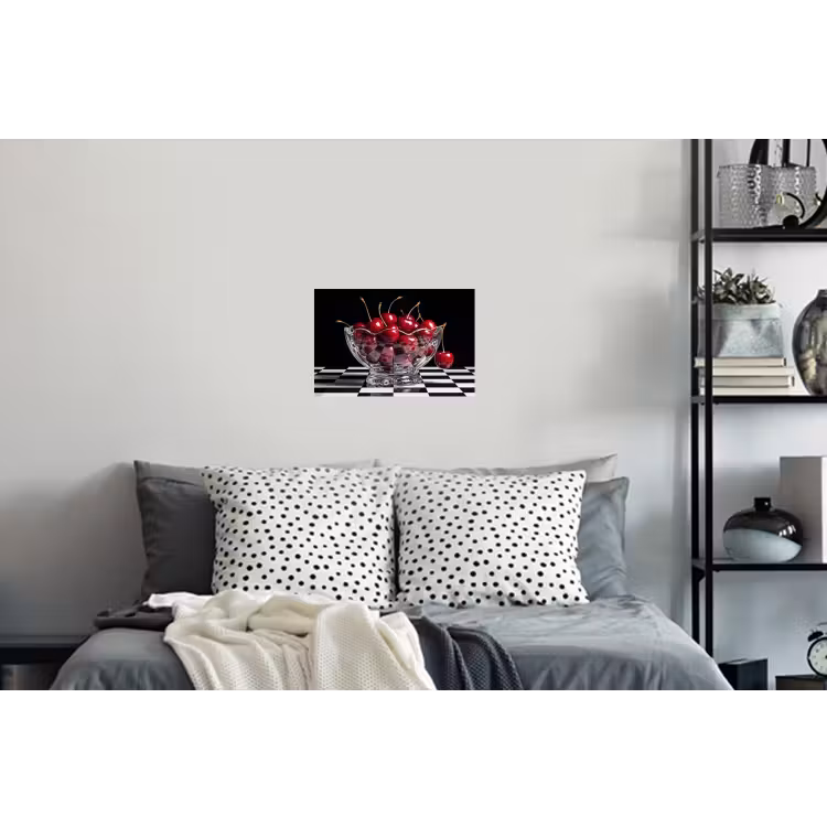 Wall Sticker - Food - Cherries - Red - Eten - Kersen - Rood Muursticker klein