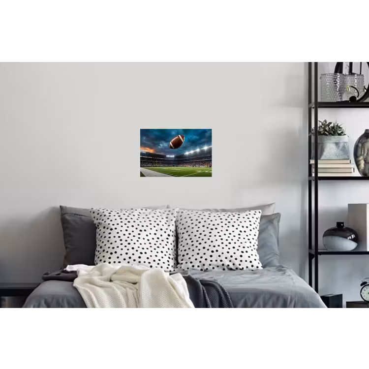Football - Bal - Stadion - Sport Muursticker klein -slaapkamer