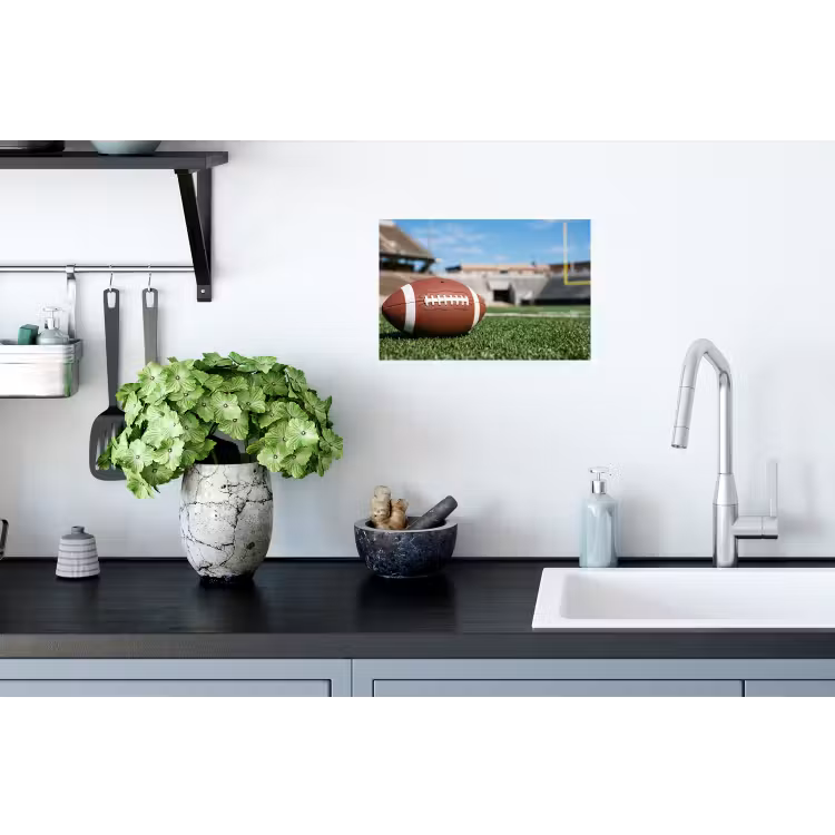 Football - Veld - Stadion - Sport Muursticker klein -keuken